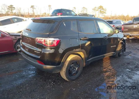 2020 Jeep Compass Sport 4X4 z USA, uszkodzony, nr VIN 3C4NJDAB6LT148459